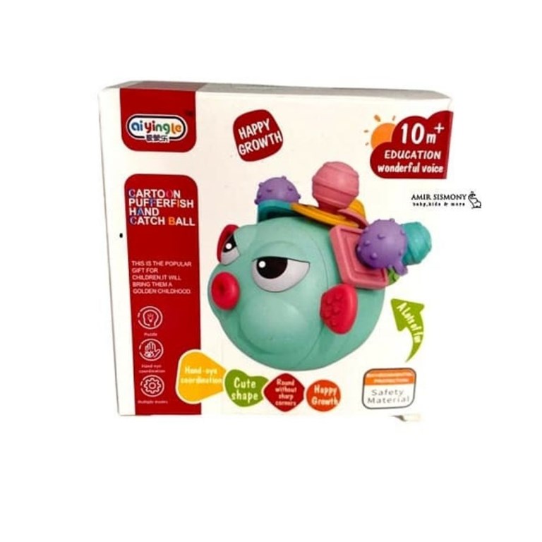 SONAJERO PEZ GLOBO CON ACCESORIOS. E LEARNING