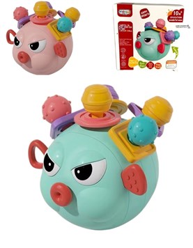 SONAJERO PEZ GLOBO CON ACCESORIOS. E LEARNING