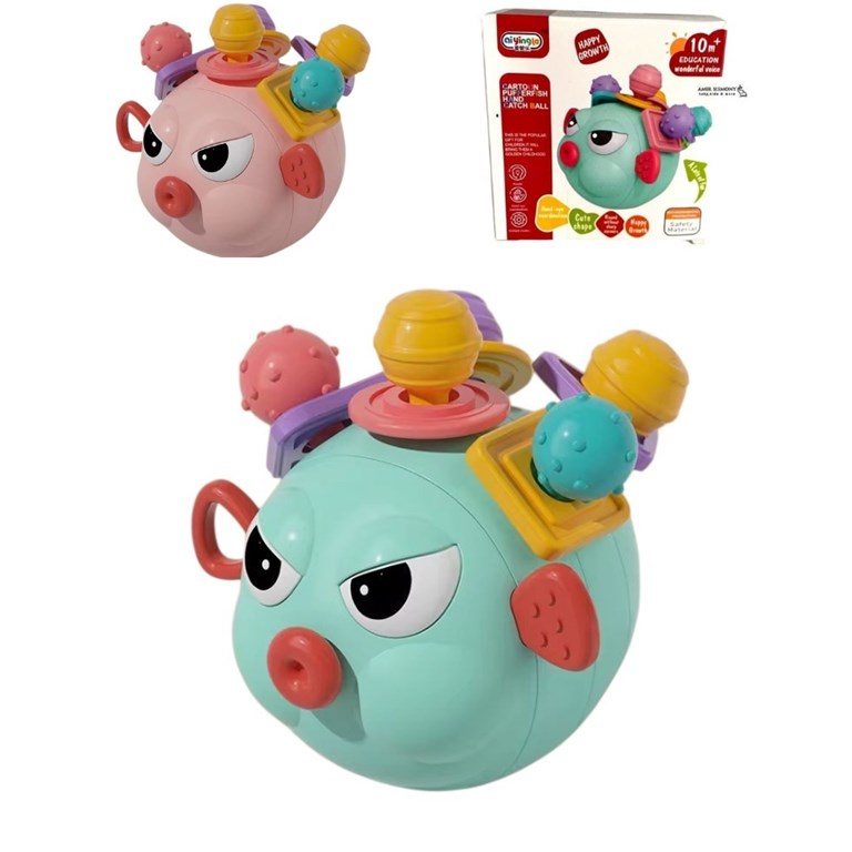SONAJERO PEZ GLOBO CON ACCESORIOS. E LEARNING