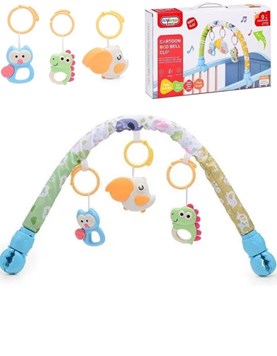 BARRA DE CUNA O COCHECITO CON MUSICA LUZ Y ACCESORIOS. E LEARNING