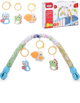 BARRA DE CUNA O COCHECITO CON MUSICA LUZ Y ACCESORIOS. E LEARNING