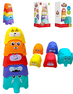 CARITAS DE ANIMALES APILABLES. E LEARNING