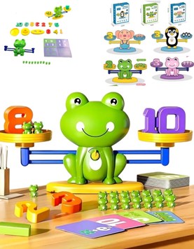 BALANZA FORMA ANIMALITO CON ACCESORIOS. E LEARNING