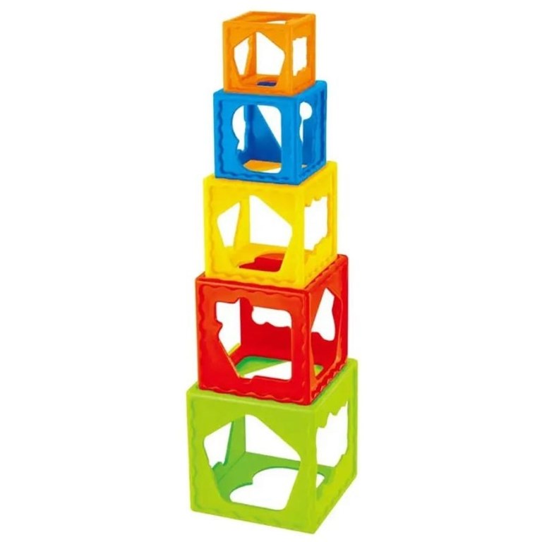 CUBO APILABLES DE COLORES. E LEARNING