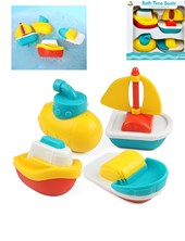 SET DE 4 BARQUITOS. E LEARNING