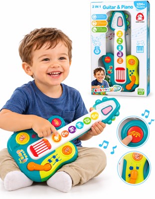 EA037 GUITARRA PIANO DE COLORES