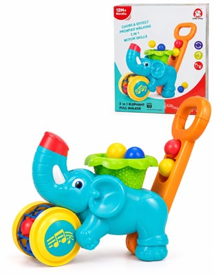 EA055 CAMINADOR ELEFANTE LANZA PELOTAS