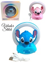 VELADOR  LUCKY DOLL PERSONAJES CON CARGADOR USB
