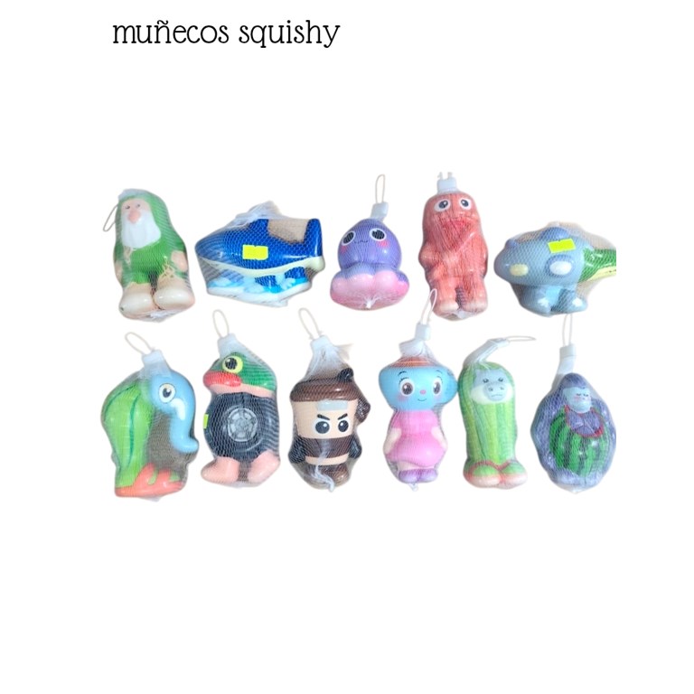 JUGUETE ANTIESTRRES PERSONAJES EN RED