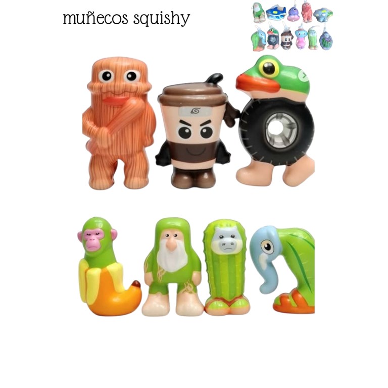 JUGUETE ANTIESTRRES PERSONAJES EN RED