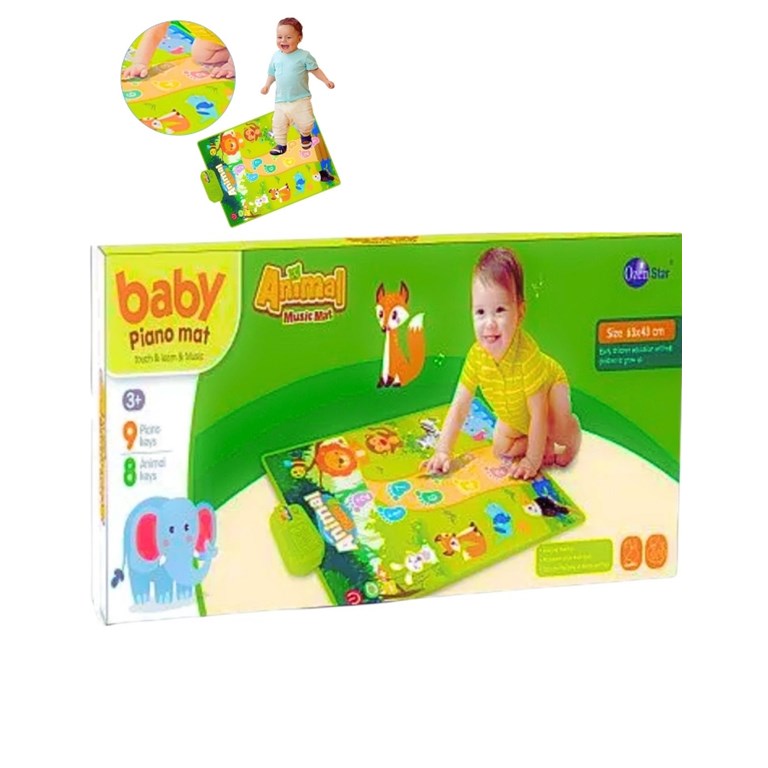 ALFOMBRA JUEGA Y APRENDE ANIMALITOS  CON SONIDO