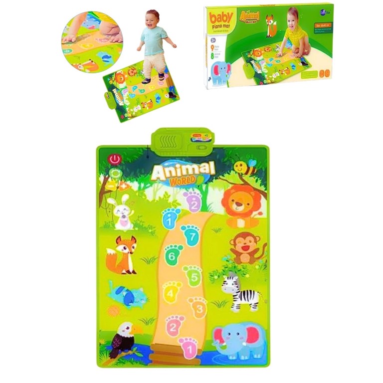 ALFOMBRA JUEGA Y APRENDE ANIMALITOS  CON SONIDO