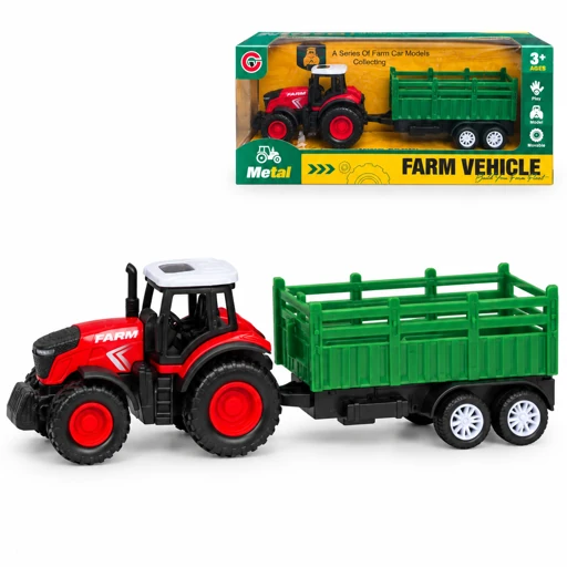 79675-1 (511-230) TRACTOR AGRICOLA CON TRAILER VERDE
