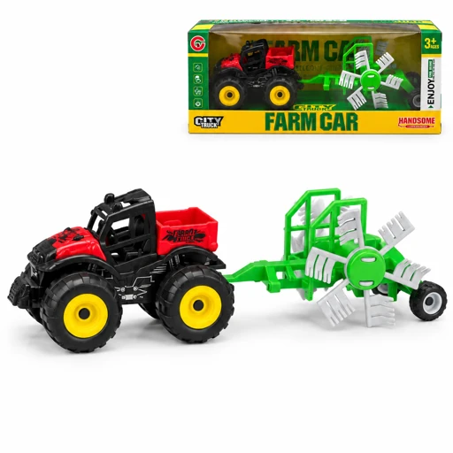 9880-6 VEHICULO AGRICOLA CON ACOPLADO A FRICCION REGADOR VERDE
