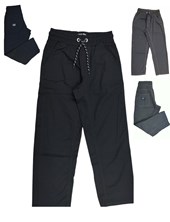 Pantalon carpintero de gabardina con cordon para nene.Flirty