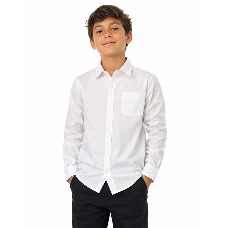 CAMISA MANGA LARGA LISA. FLIRTY