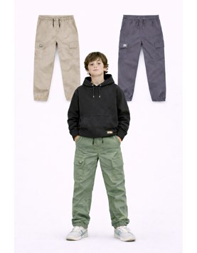 PANTALON PARA NENE, PEPER FORRADO CON 4 BOLSILLOS. FLIRTY