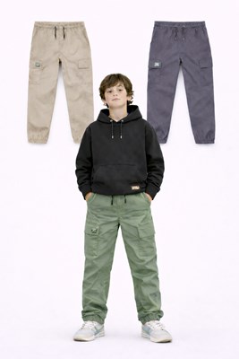 PANTALON PARA NENE, PEPER FORRADO CON 4 BOLSILLOS. FLIRTY