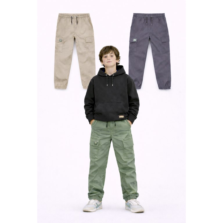 PANTALON PARA NENE, PEPER FORRADO CON 4 BOLSILLOS. FLIRTY