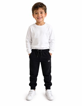 PANTALON CLASICO FRISA CON PUÑO PARA NENE. FLIRTY