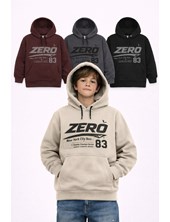 CANGURO DE FRISA VARON ESTAMPA 'ZERO'. FLIRTY