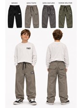 JOGGING DE FRISA PARA NENE, CON LYCRA  Y 4 BOLSILLOS. FLIRTY