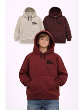 CANGURO DE FRISA BORDADO 'SK' VARON. FLIRTY