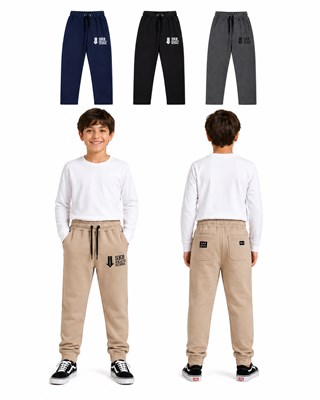 JOGGING DE  FRISA CON LYCRA, PUÑO Y VOLSILLOS. CON CORDON REGULABLE EN CINTURA. FLIRTY