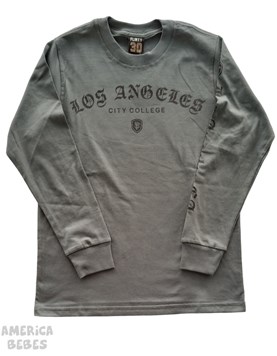 REMERA MANGA LARGA PARA NIÑO ESTAMPADA LOS ANGELES FLIRTY