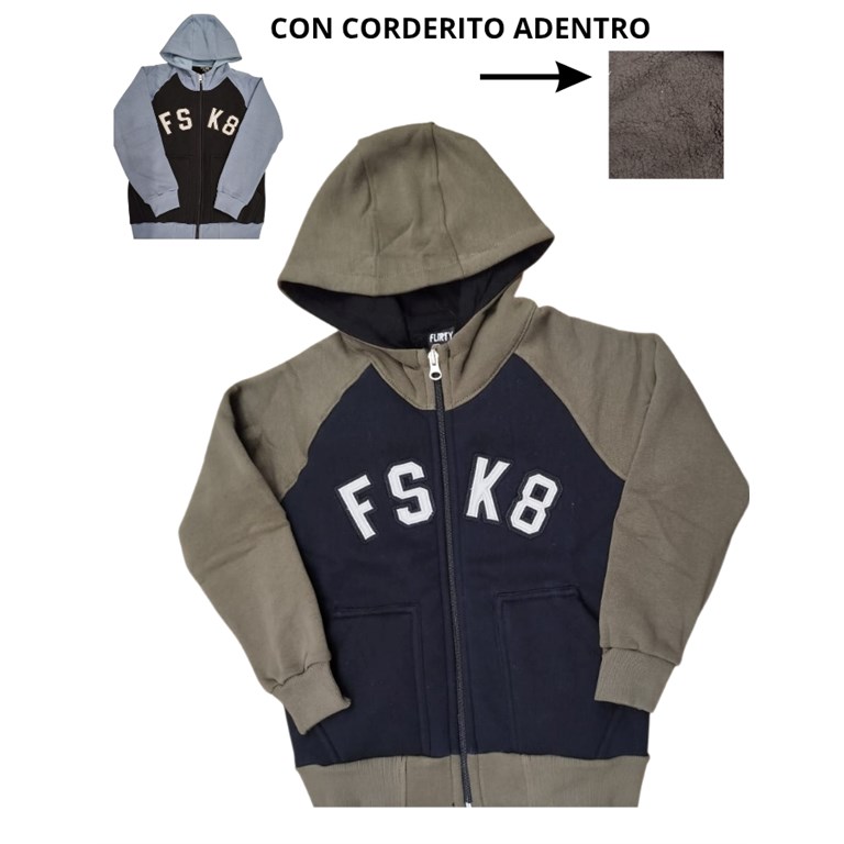 CAMPERA NENE CORDERITO.  FLIRTY