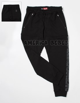 Pantalon de nene corte chino en gabardina.Flirty