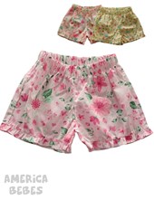 SHORT BATISTA NENA ESTAMPADO RIMBI