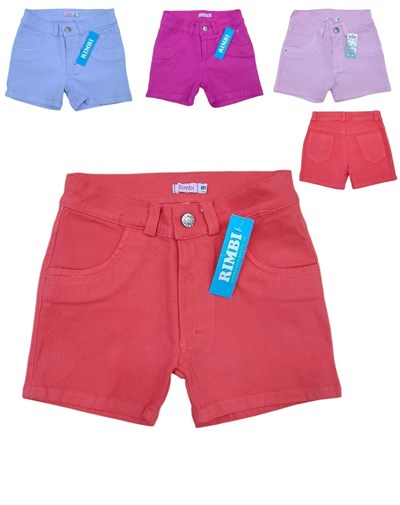 Short nena gabardina. Rimbi.