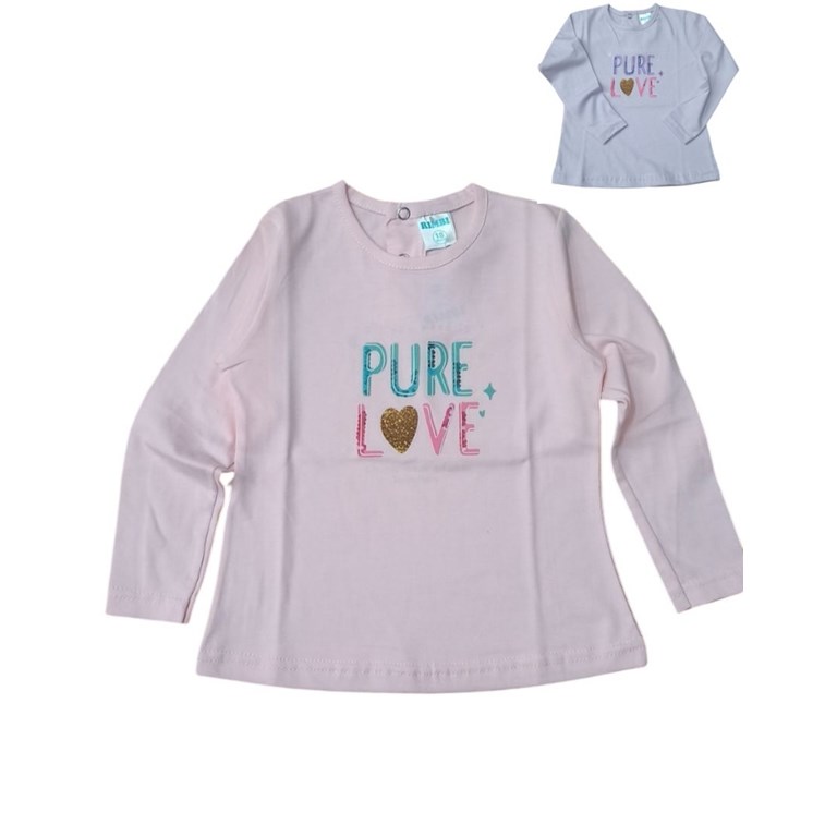 REMERA MANGA LARGA BEBA 'LOVE'. RIMBI