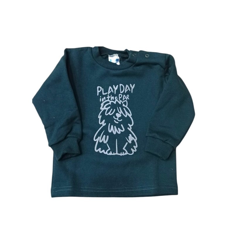 BUZO FRISA BEBÉ. ESTAMPA 'PLAY'. RIMBI