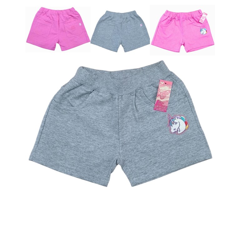 Short rustico unicornio nena.Rimbi