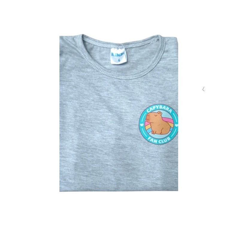REMERA MANAG LARGA, NENA, ESTAMPA CAPY. RIMBI