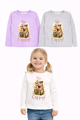 REMERA MANGA LARGA NENA, ESTAMPA CORAZON. RIMBI