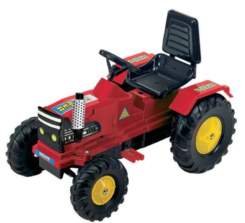 TRACTOR FARMER ROJO A CADENA BIEMME