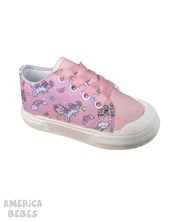 ZAPATILLA PARA BEBA ACORDONADA ESTAMPADA UNICORNIOS