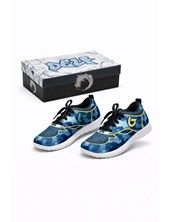 Zapatilla camuflada azul. Sol Lolo