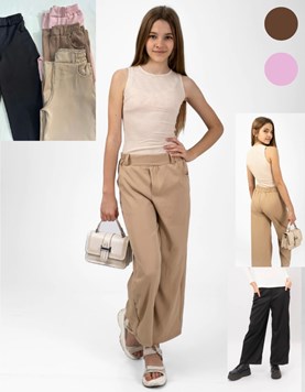 PANTALON SASTRERO CON BOLSILLOS. OLIVIA