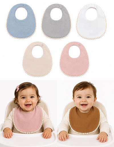 BABERO CON PUNTILLA LABENDEL