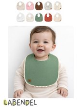 Babero cuadrado pasamaneria Labendel