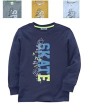 REMERA BEBE MANGA LARGA ESTAMPA 'SKATE'. GRUNY