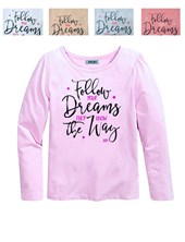 REMERA NENA MANGA LARGA ESTAMPA ' DREAMS'. GRUNY