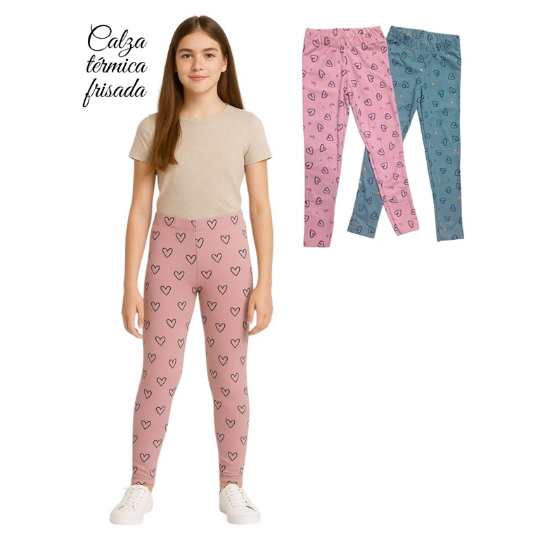CALZA TÉRMICA ESTAMPADA NENA. GRUNY