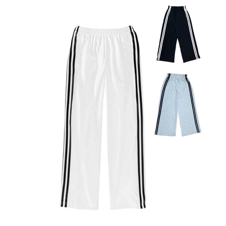 PANTALON ALGODON ELASTIZADO NIÑA CON TIRAS. GRUNY