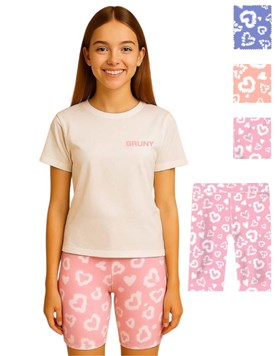 CALZA BIKER ESTAMPADA. GRUNY