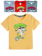 Remera manga corta para bebe scooter best doogy.Gruny